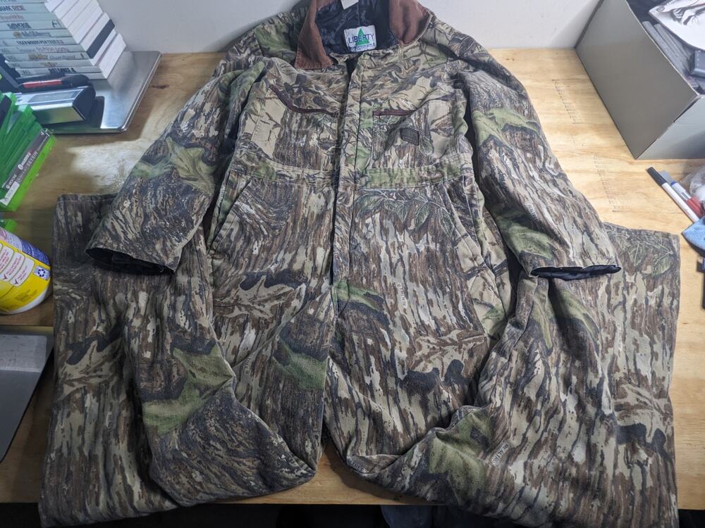 Liberty Walls USA Camo Coverall M Tall Rugged Outdoor Military Tribute Hunting